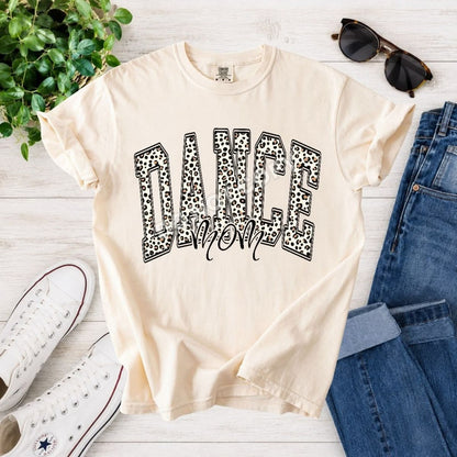 Dance Mom — leopard collegiate design