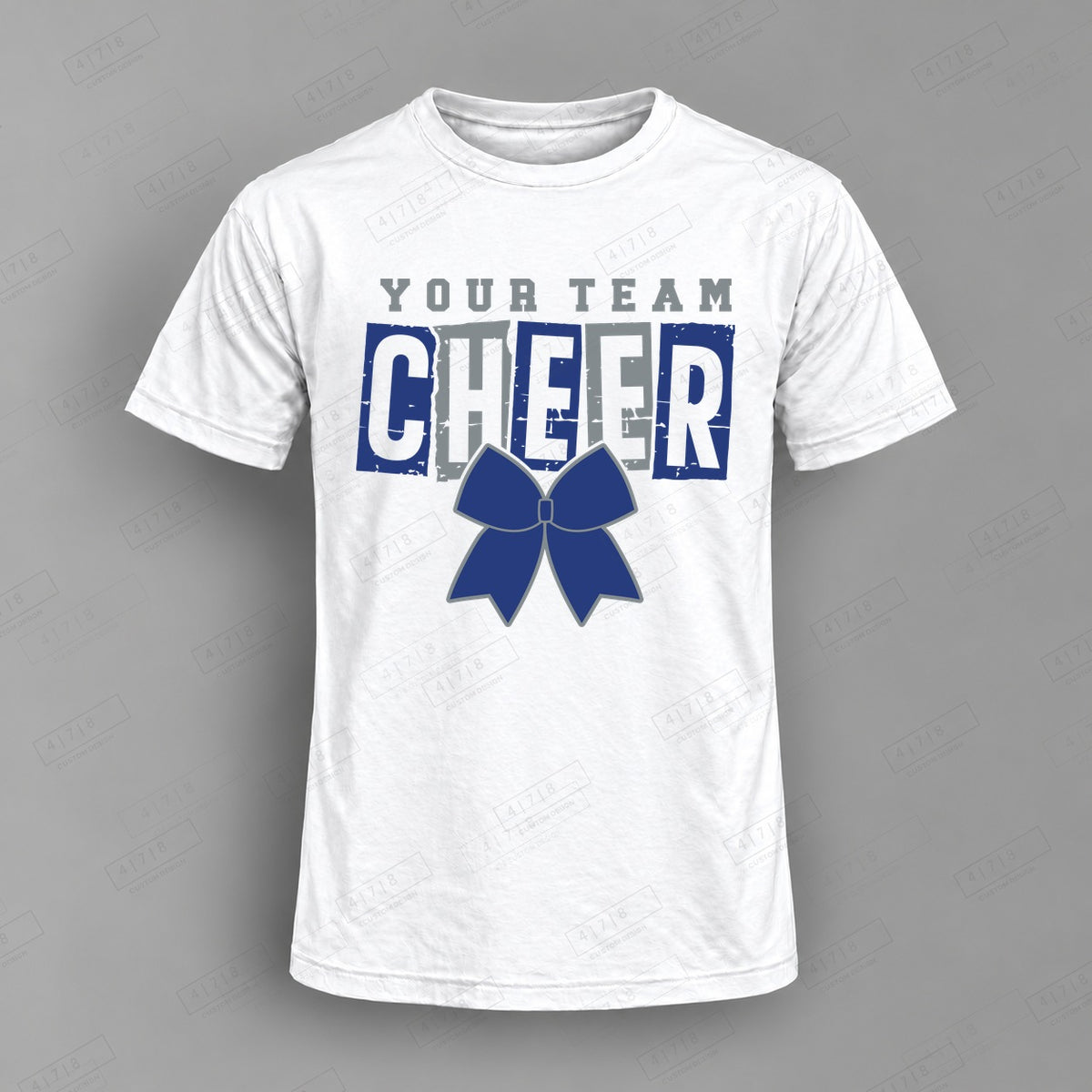 Custom Cheer Design 8-001  2 Top alternate example, 478 Custom Design watermarked garment mockup