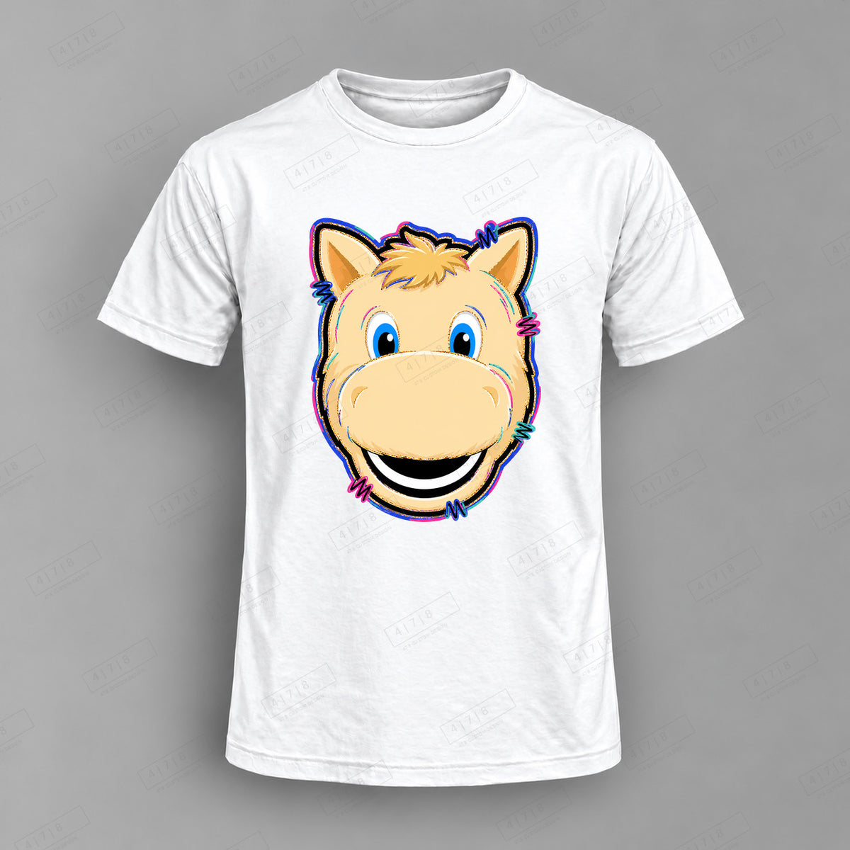 aiassis Mascot Sooners Top shown on white shirt — 478 Custom Design
