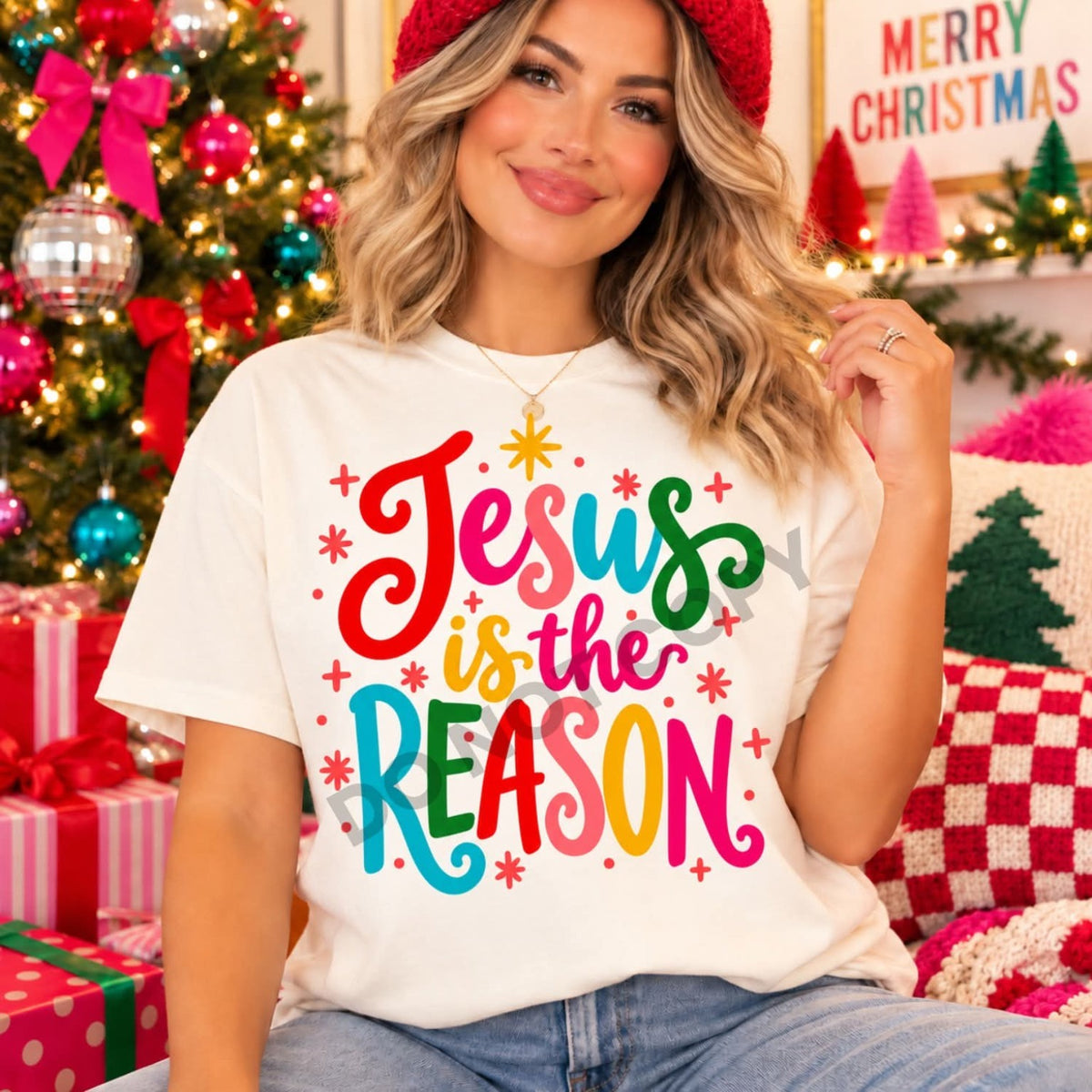 Jesus Is the Reason Christmas Shirt