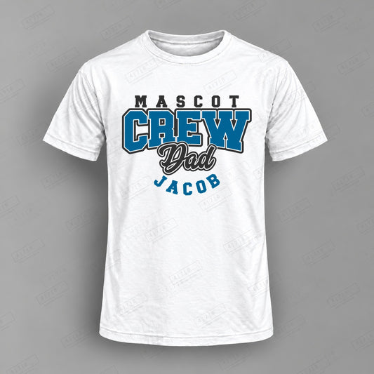 Custom Rowing Crew Dad Design 1-004 Top on white shirt, 478 Custom Design watermarked mockup