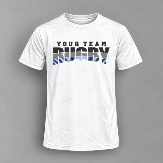 Custom Rugby Design 1-001 Top on white shirt, 478 Custom Design watermarked mockup