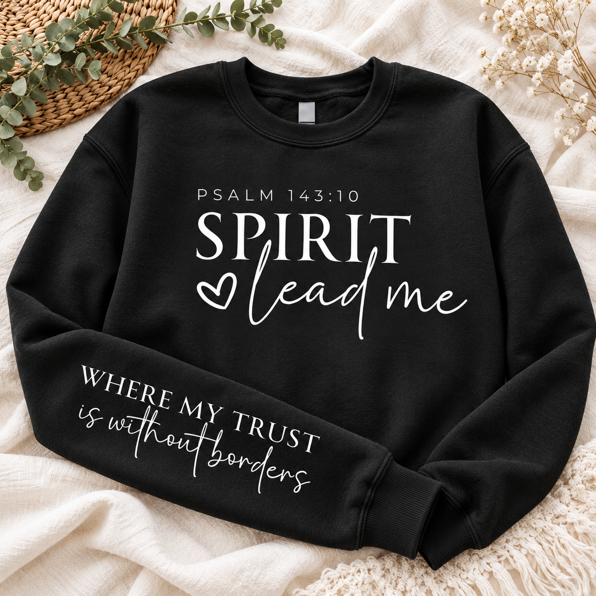 Spirit Lead Me Boho Faith Top