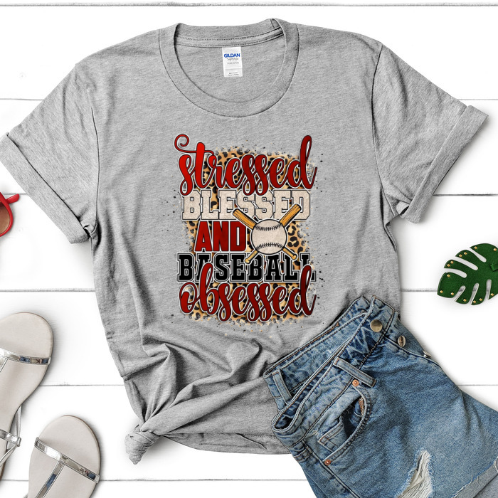 Stressed Blessed and Baseball Obsessed Top