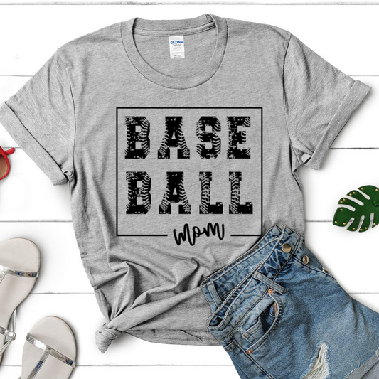 Baseball Mom Graphic Top