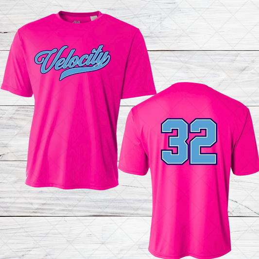 Velocity Baseball- Pink