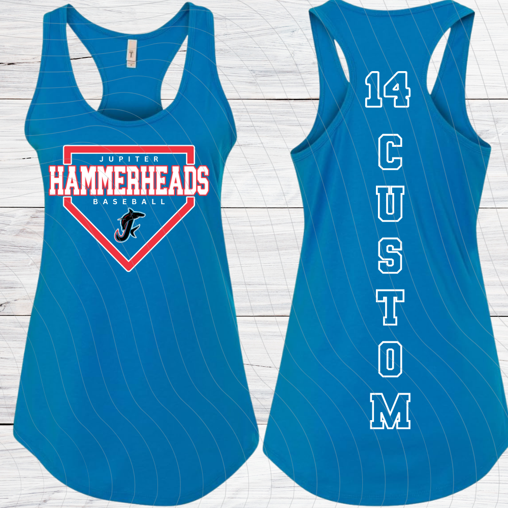 Hammerheads-B-Tank Top-BLUE