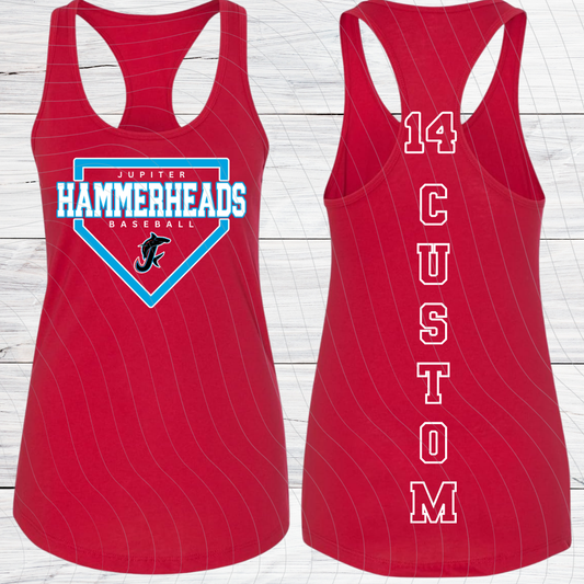 Hammerheads-B-Tank Top-RED