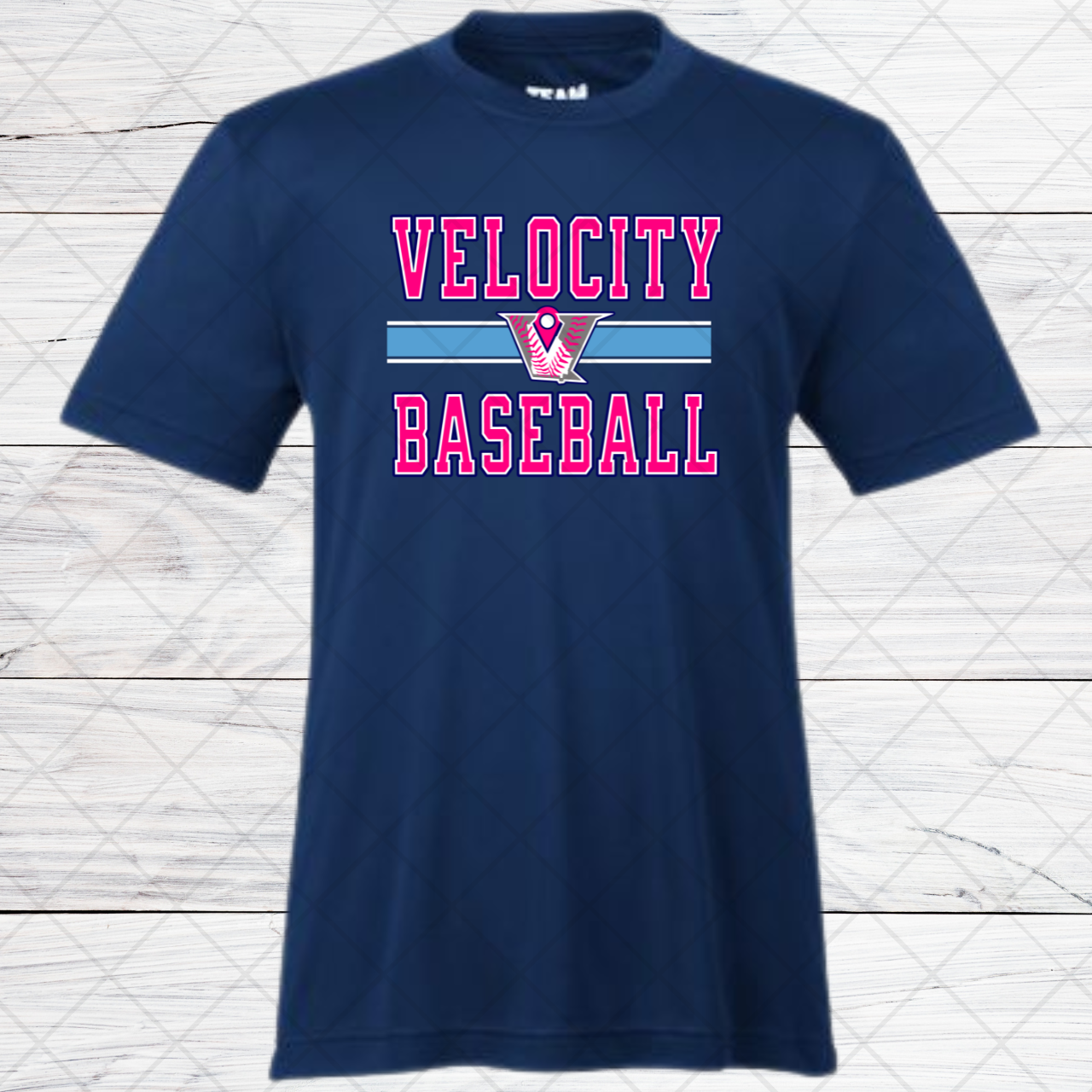 Velocity Baseball- Pink & Light Blue Edition