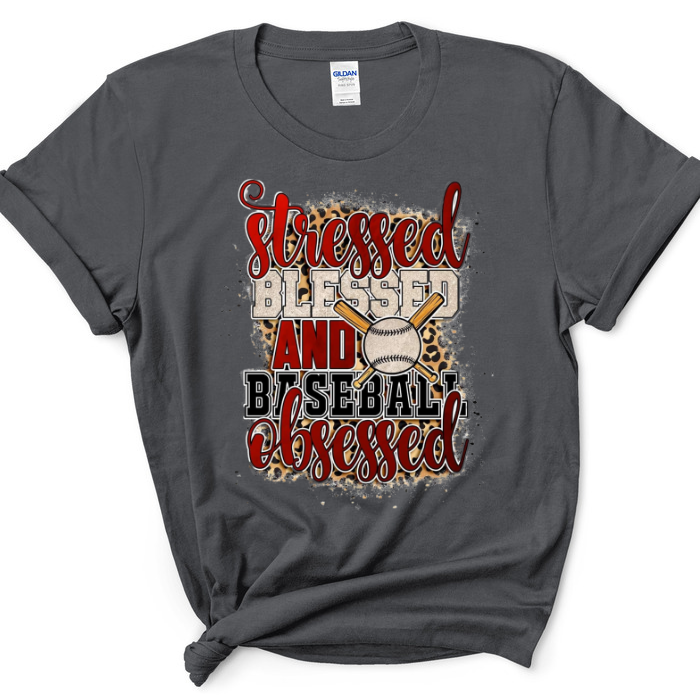 Stressed Blessed and Baseball Obsessed Top