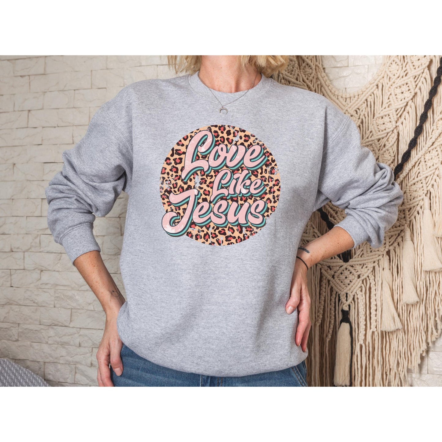 Love Like Jesus Leopard