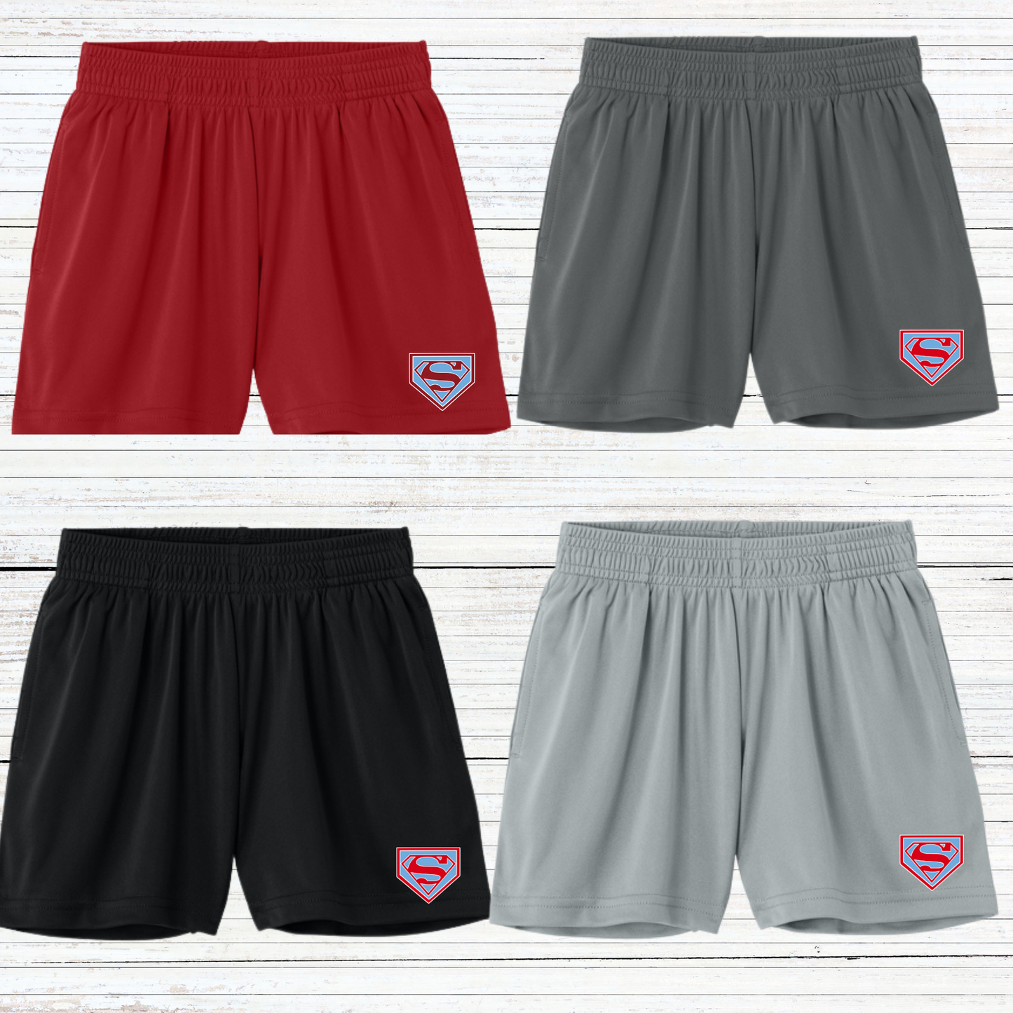 Adult Shorts- 7" Inseam- Showtime Baseball