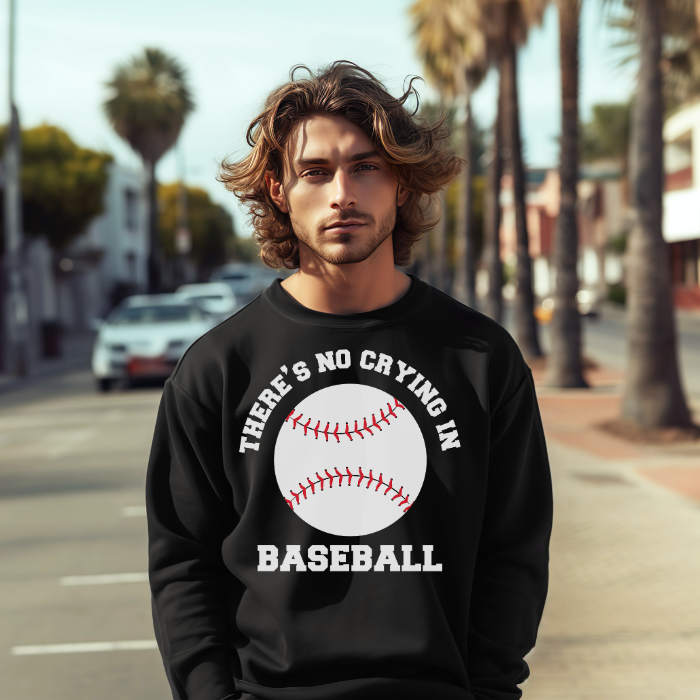 There's No Crying In Baseball Top