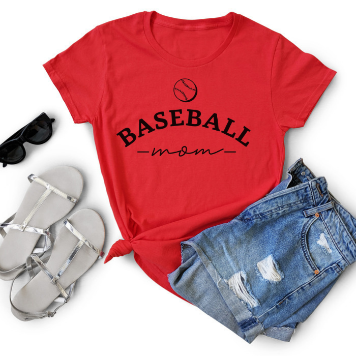 Baseball Mom - Simple Top