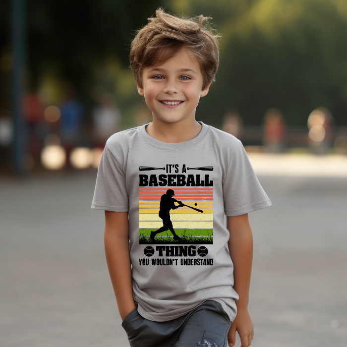 It’s a Baseball Thing You Wouldn’t Understand design shown on a T-shirt.