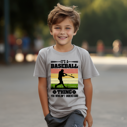 It’s a Baseball Thing You Wouldn’t Understand design shown on a T-shirt.