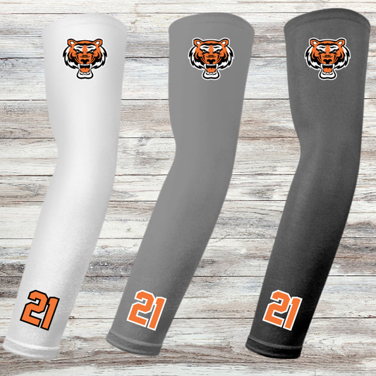 Tigers Baseball Custom Arm Sleeves