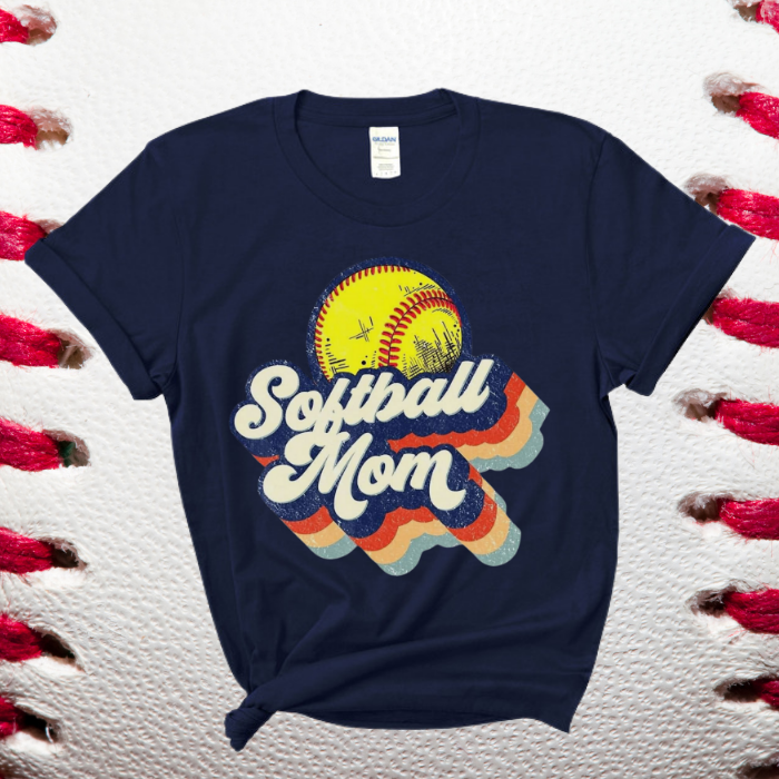 Softball Mom Retro Top