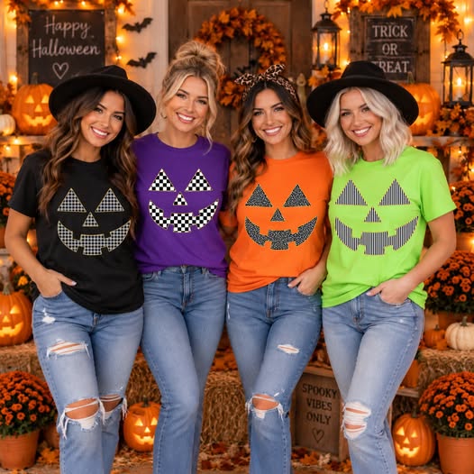 Halloween- Jack o' lantern- 4 Patterns to choose from!