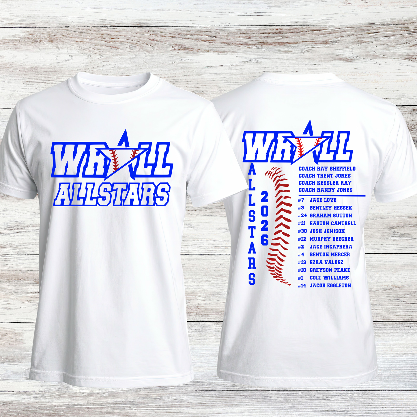 WRALL ALL STARS Design 13
