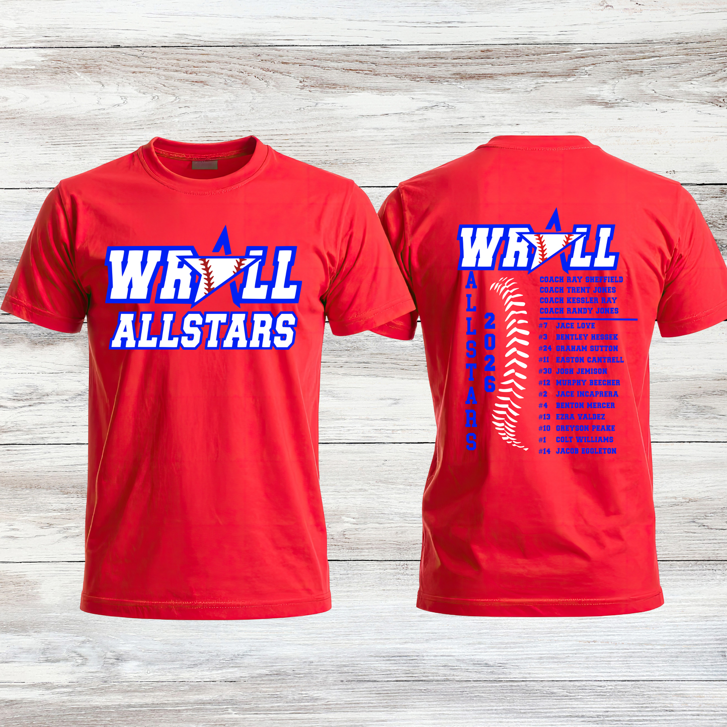 WRALL ALL STARS Design 13
