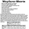 Five Star Baseball - Wayfarer Shorts- Ladies/Girls