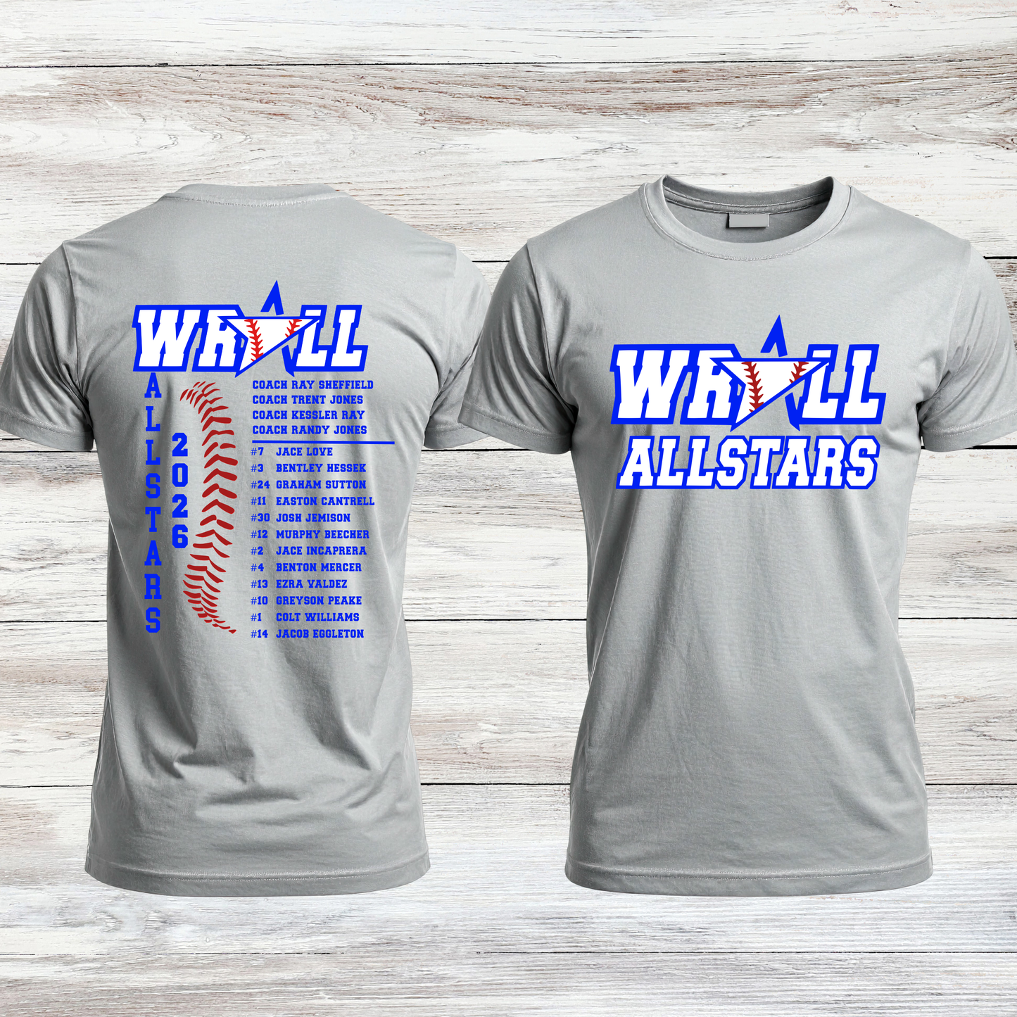 WRALL ALL STARS Design 13