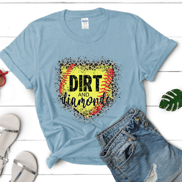 Dirt & Diamonds Softball Top