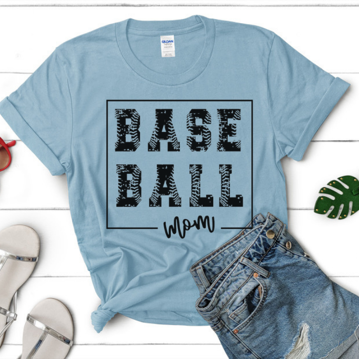 Baseball Mom Graphic Top