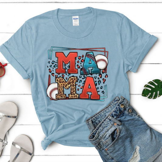 Baseball Mama Top