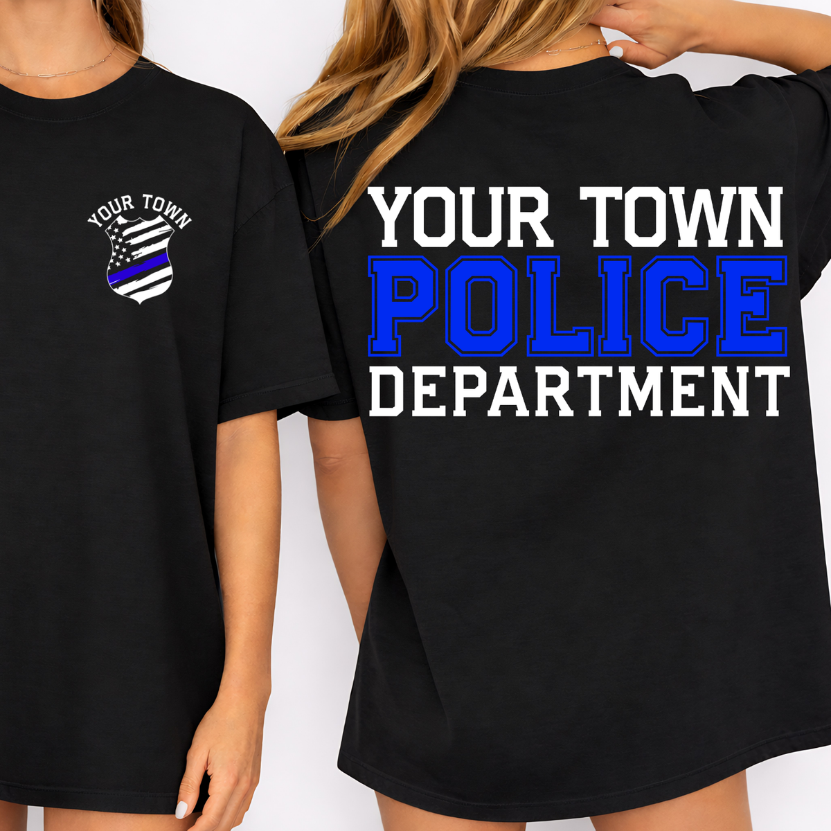 Custom Police Department Top — design example 2