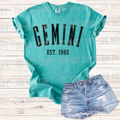Custom Zodiac Sign Top — design example 1
