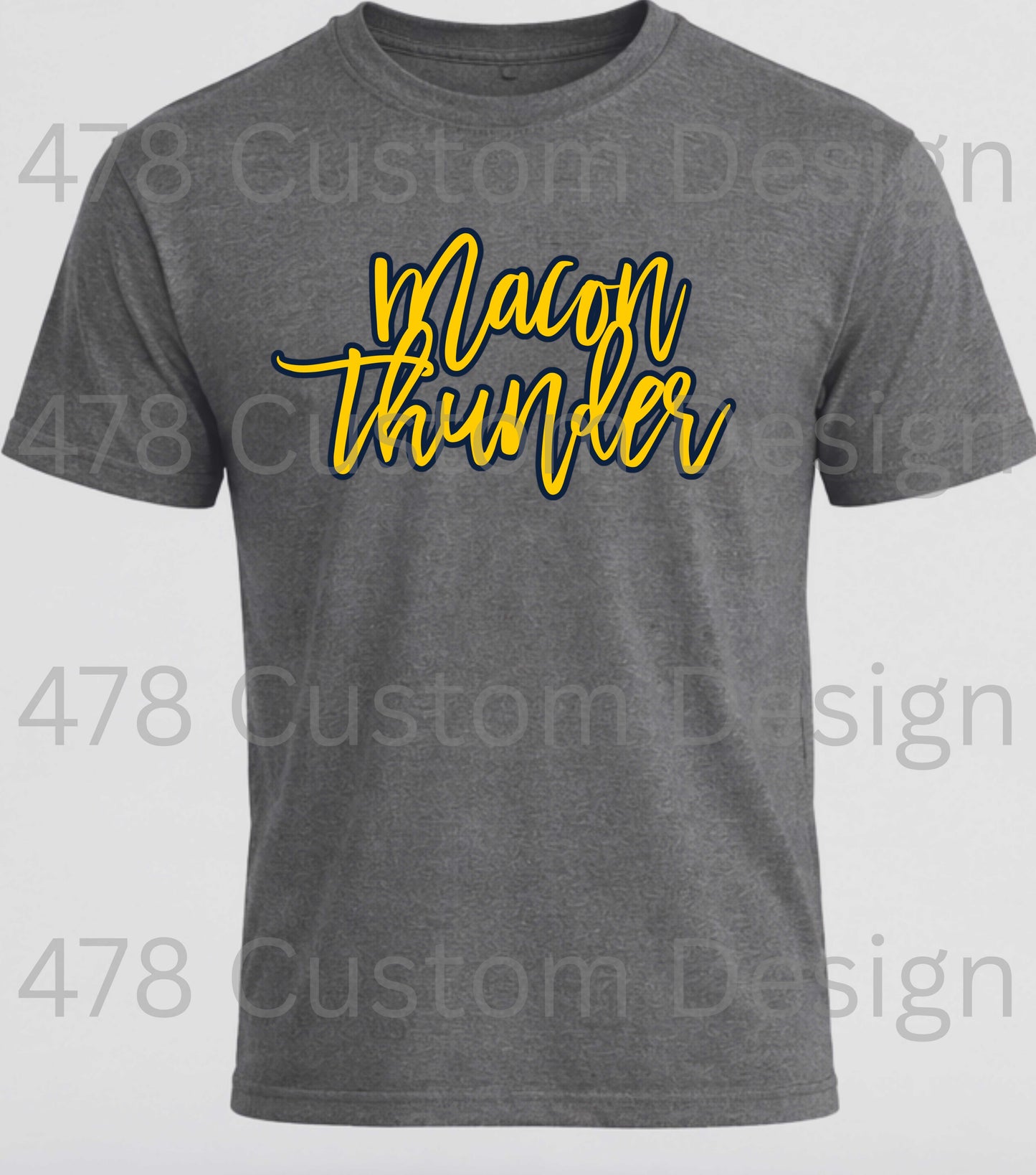 Macon Thunder Baseball- Design 1