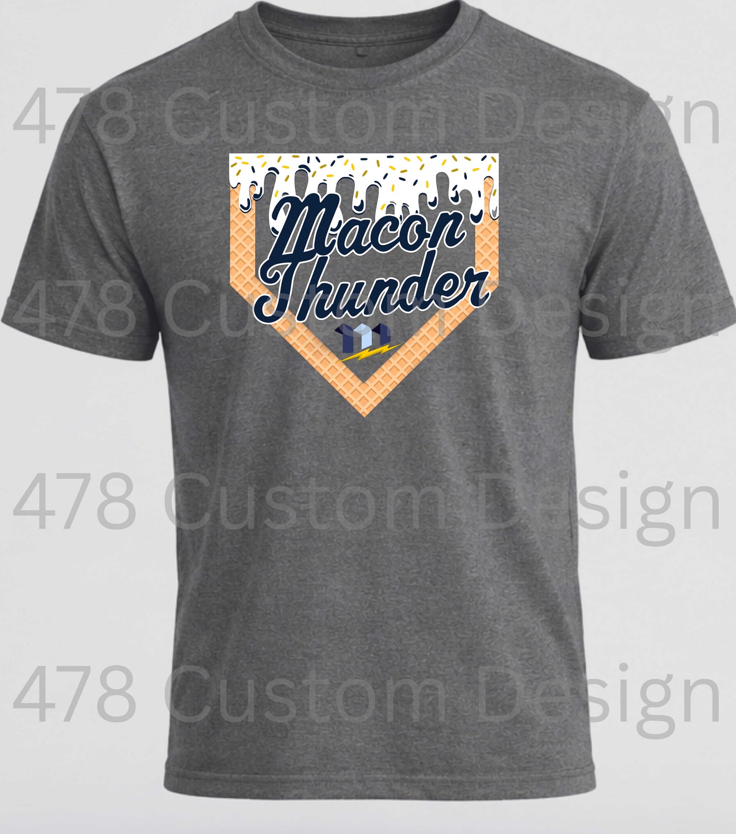 Macon Thunder Baseball- Design 2