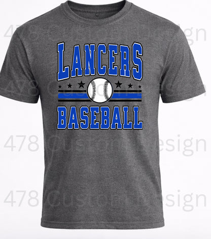CF Central Fellowship Baseball- Design 3