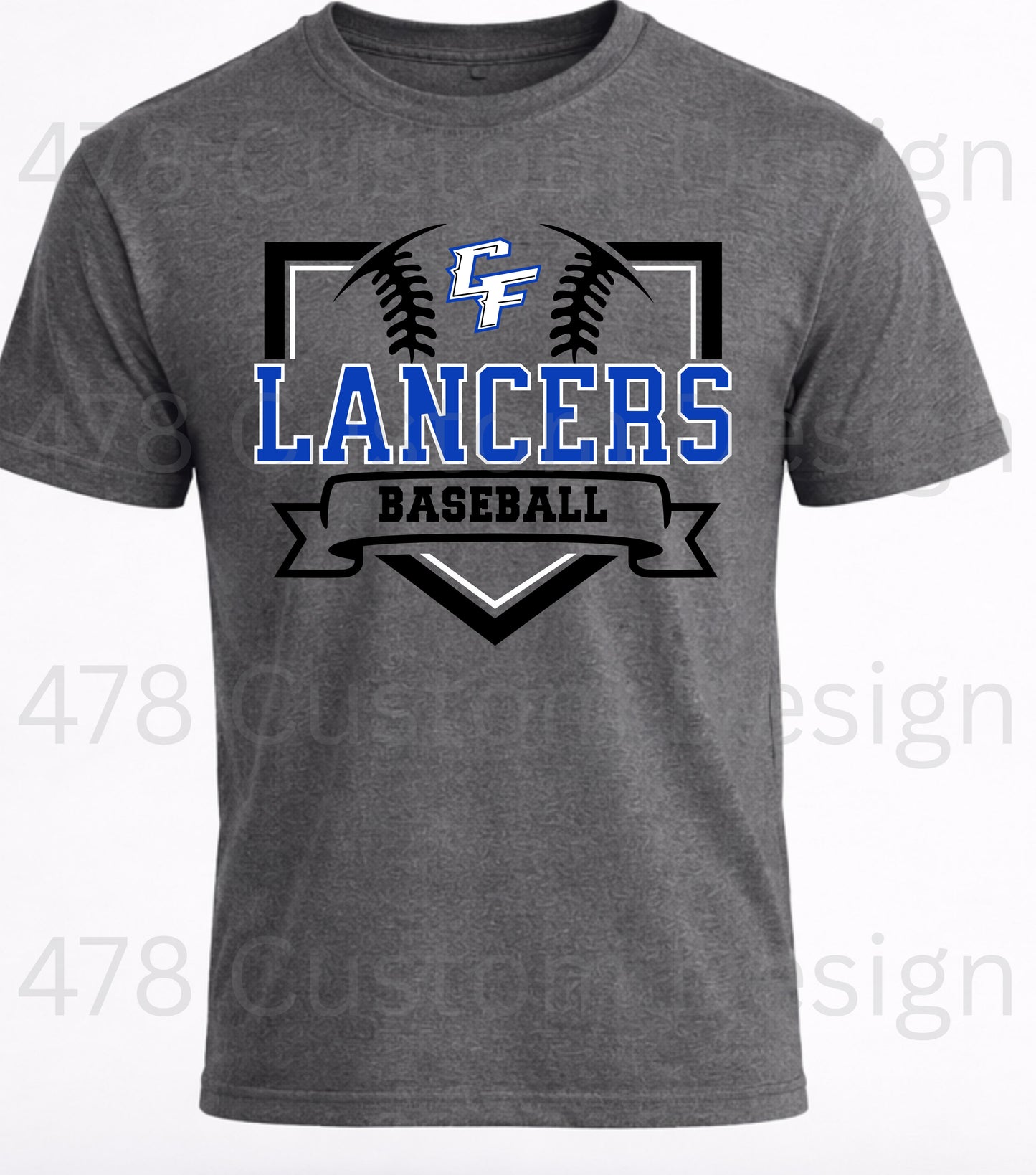 CF Central Fellowship Baseball- Design 7