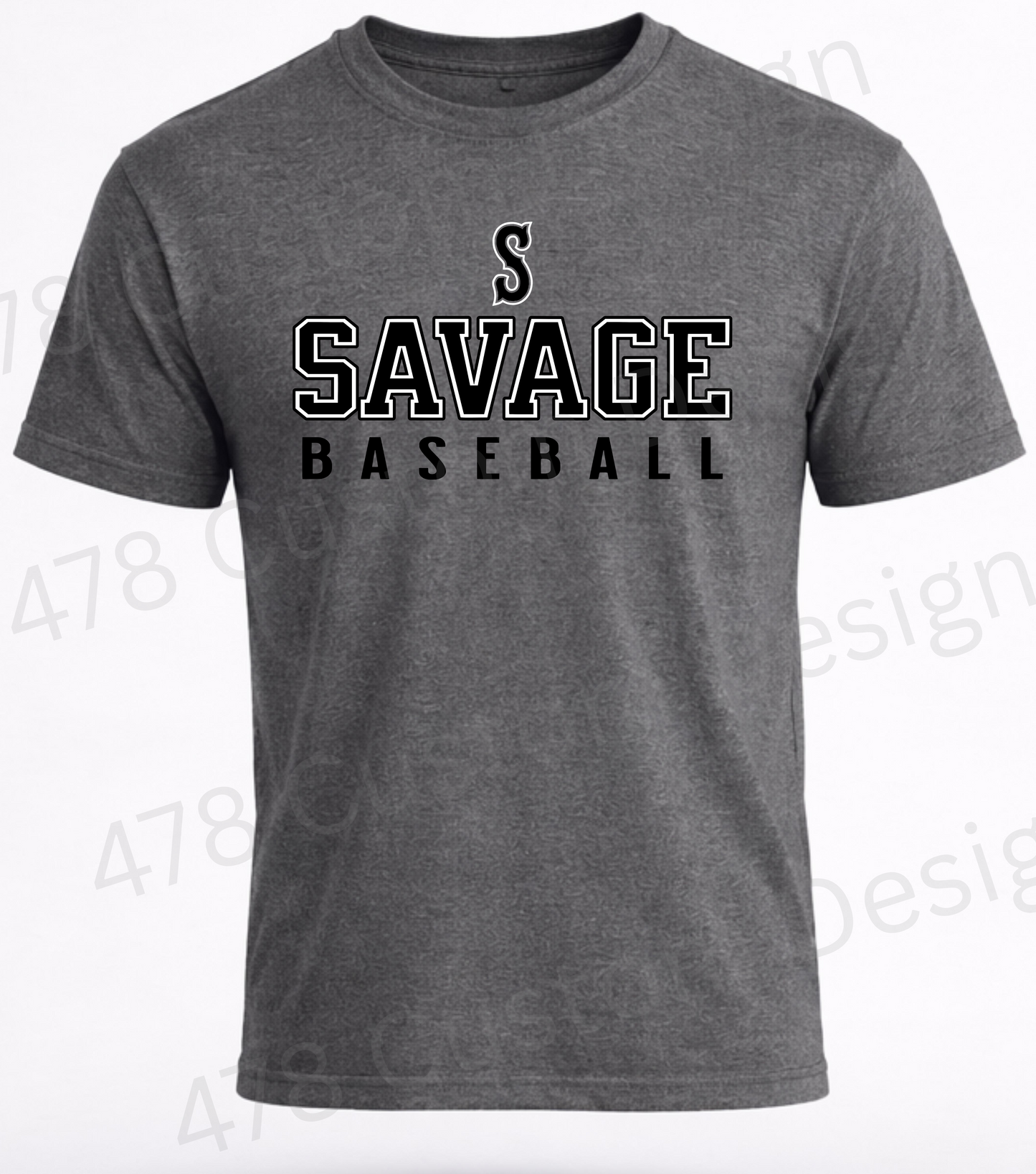 Georgia Savage Baseball 9u- Design 18