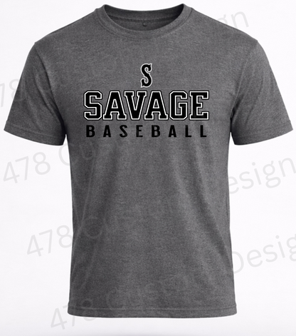 Georgia Savage Baseball 9u- Design 18