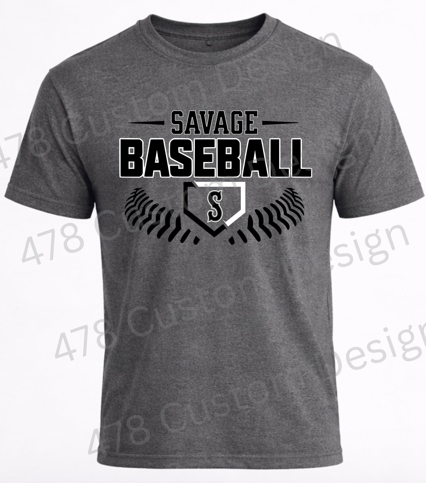 Georgia Savage Baseball 9u- Design 15
