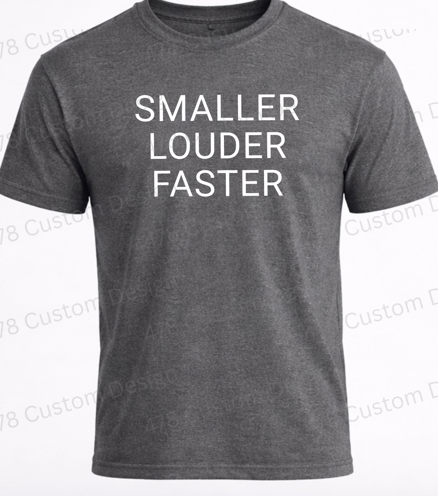 Sibling Shirt- Smaller, Louder, Faster