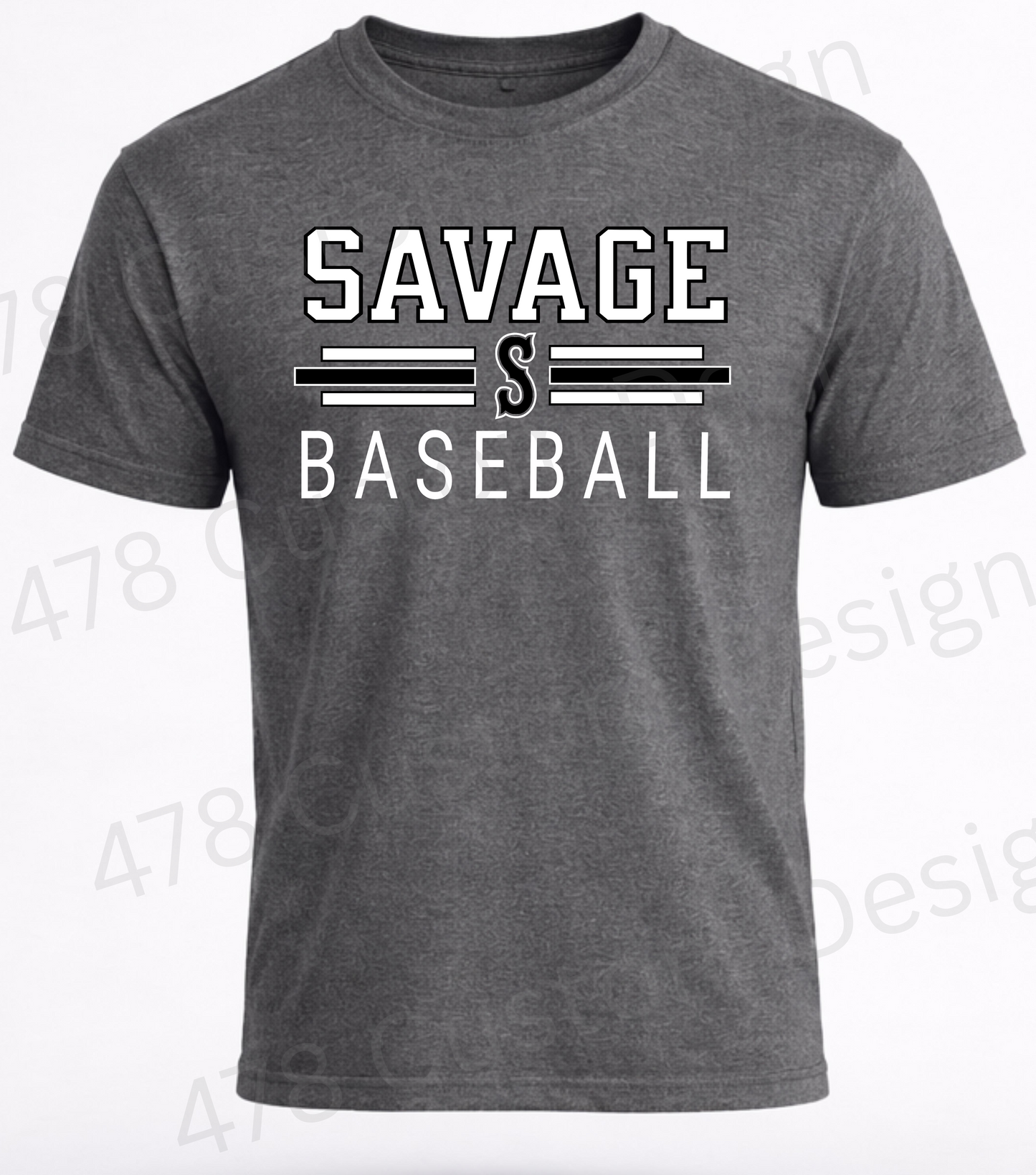 Georgia Savage Baseball 9u- Design 17