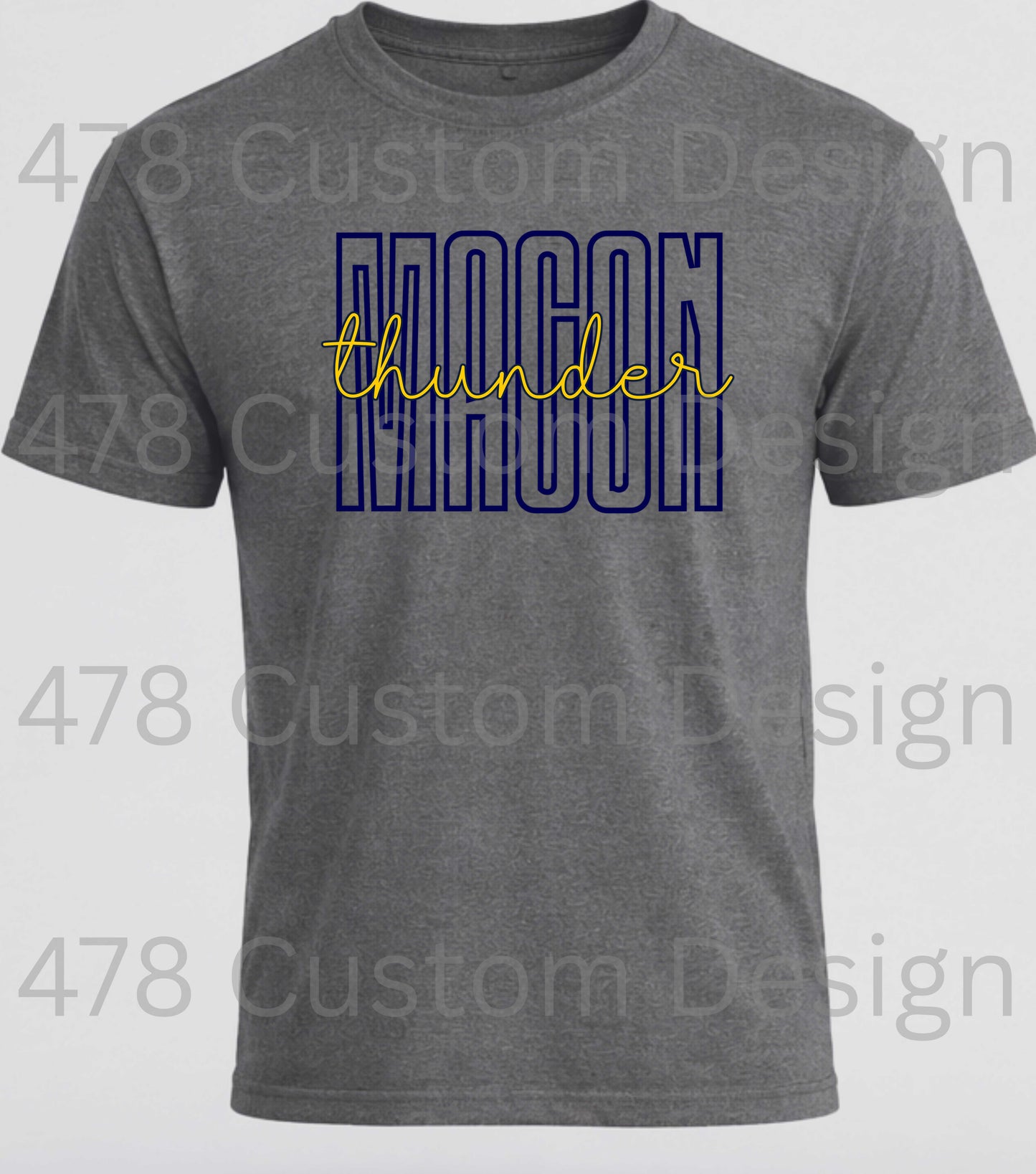 Macon Thunder Baseball- Design 4