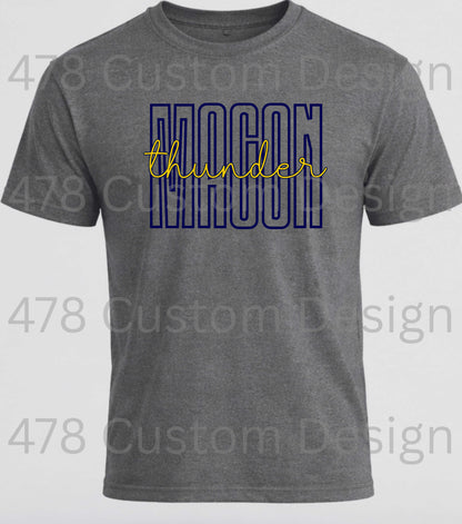 Macon Thunder Baseball- Design 4