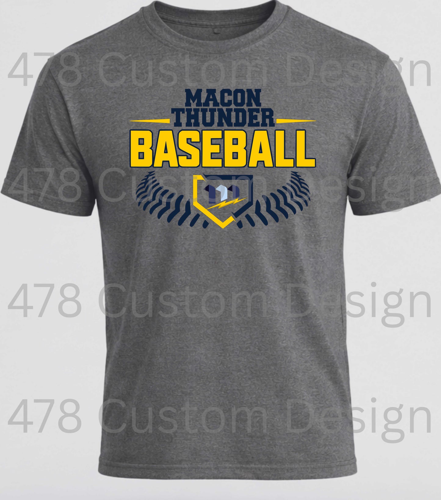 Macon Thunder Baseball- Design 6