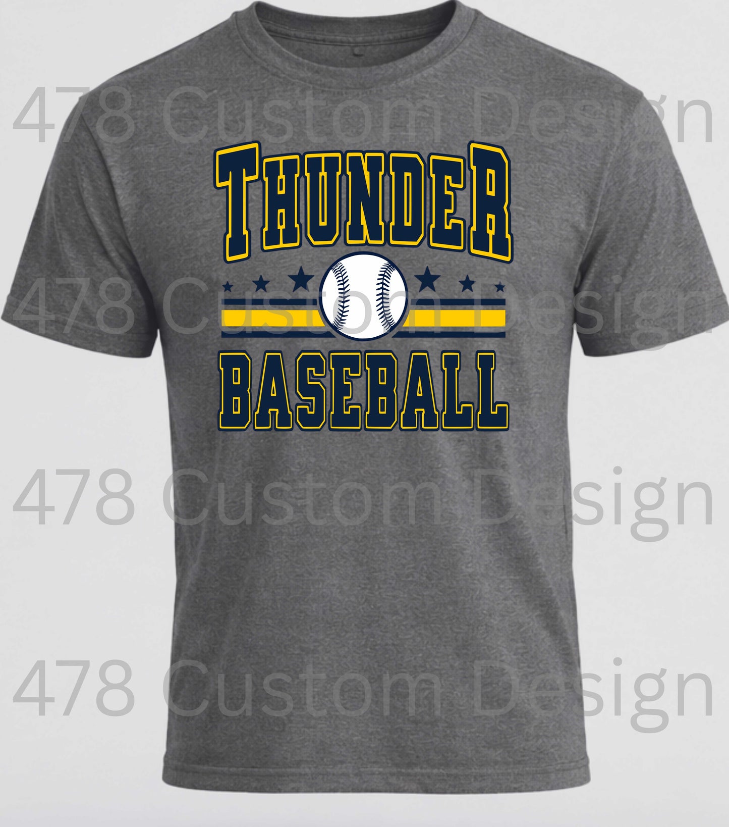 Macon Thunder Baseball- Design 8