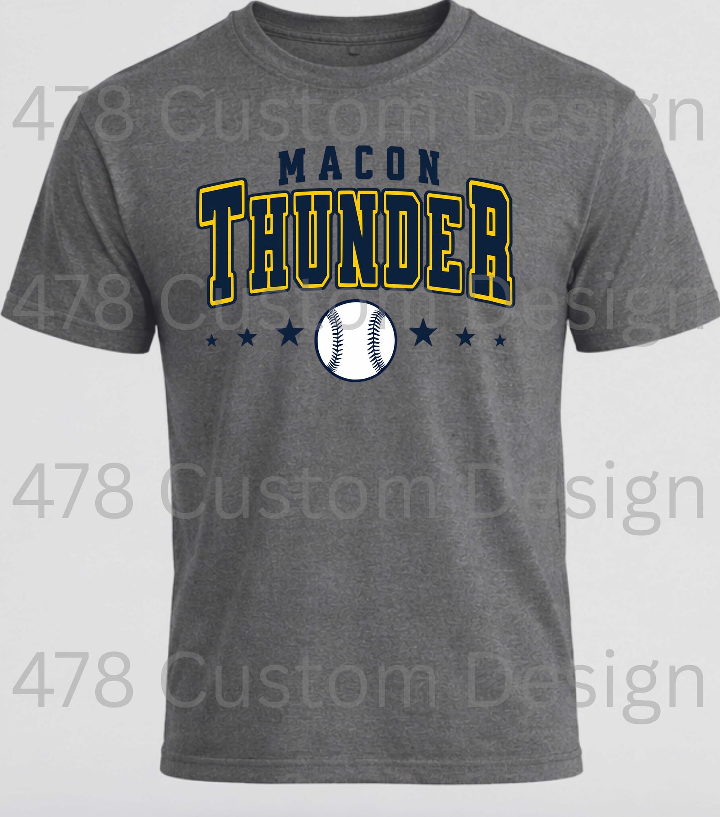 Macon Thunder Baseball- Design 9