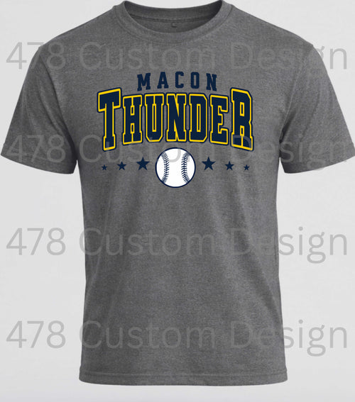 Macon Thunder Baseball- Design 9