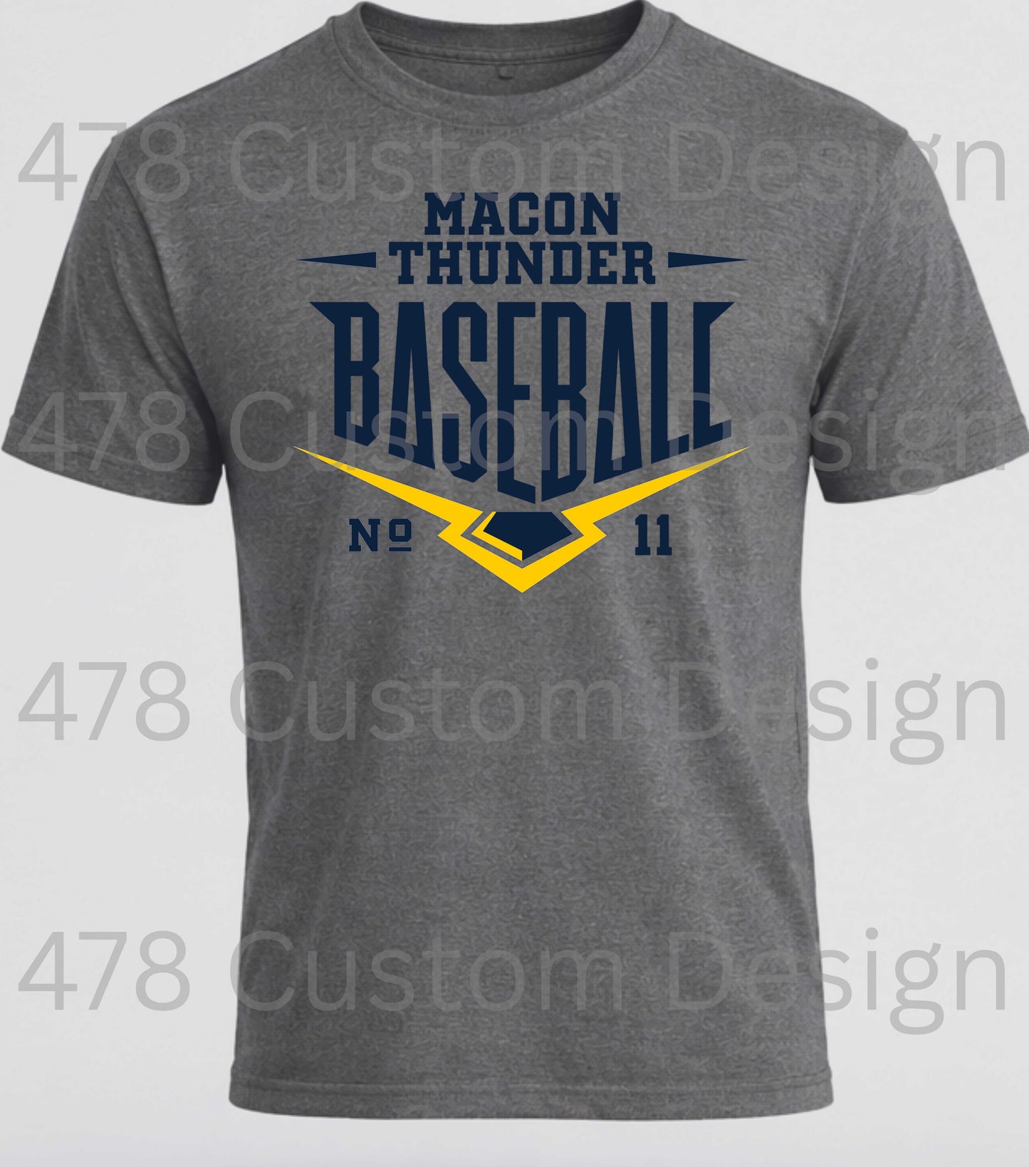 Macon Thunder Baseball- Design 11