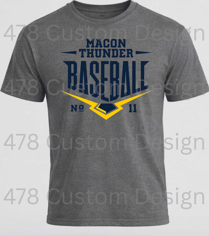 Macon Thunder Baseball- Design 11