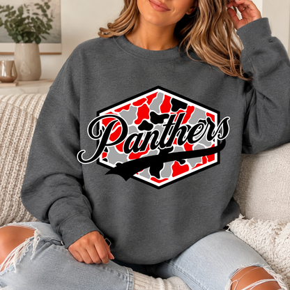Custom Camo Hexagon Mascot Top — design example 2